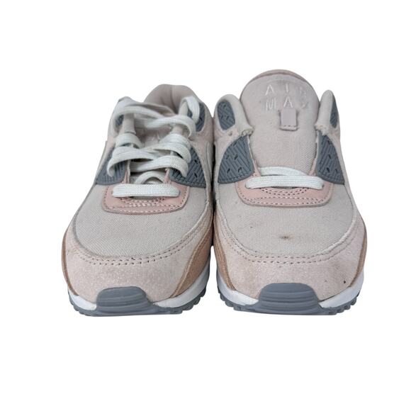 Nike Air Max 90‎ Premium Sneakers Mens US 5.5 Beige Upper Synthetic DA1641-201